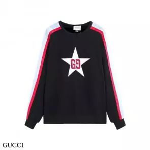 gucci hommes sweatshirt for cheap star center gg